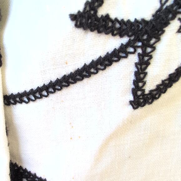 Draper's & Damon's Linen Blend Whimsy Coastal Blazer Women's 10 - Picture 4 of 11